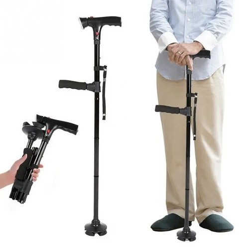 Canne télescopique avec led - télescopique,