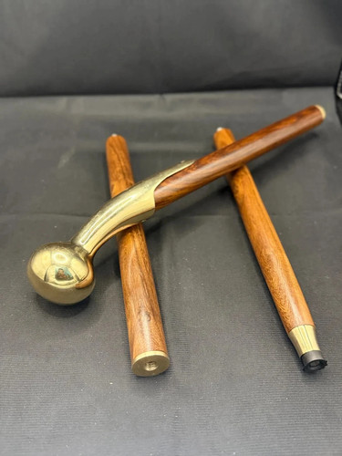 Ancien bâton marche pliant - bâton,
