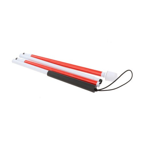 Bâton aveugle pliant - , en